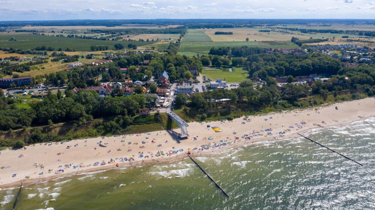 Orka Hotell Trzęsacz Eksteriør bilde